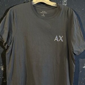 Armani Exchange Men's Charcoal Tee